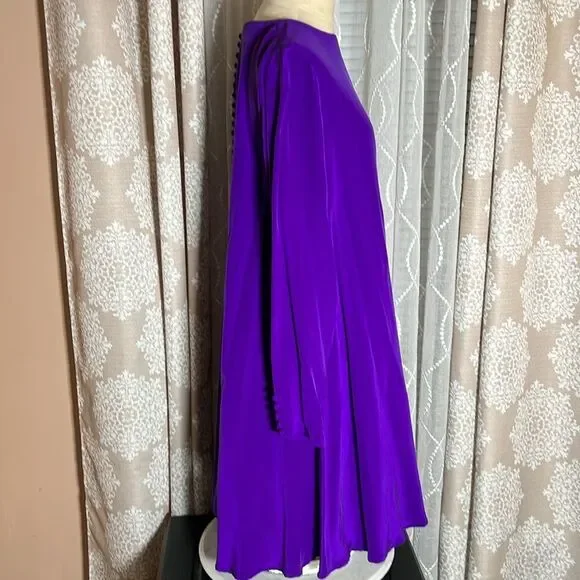 Vintage Pat Argenti Collection 100% Silk Dress Size 10 - Picture 2 of 11